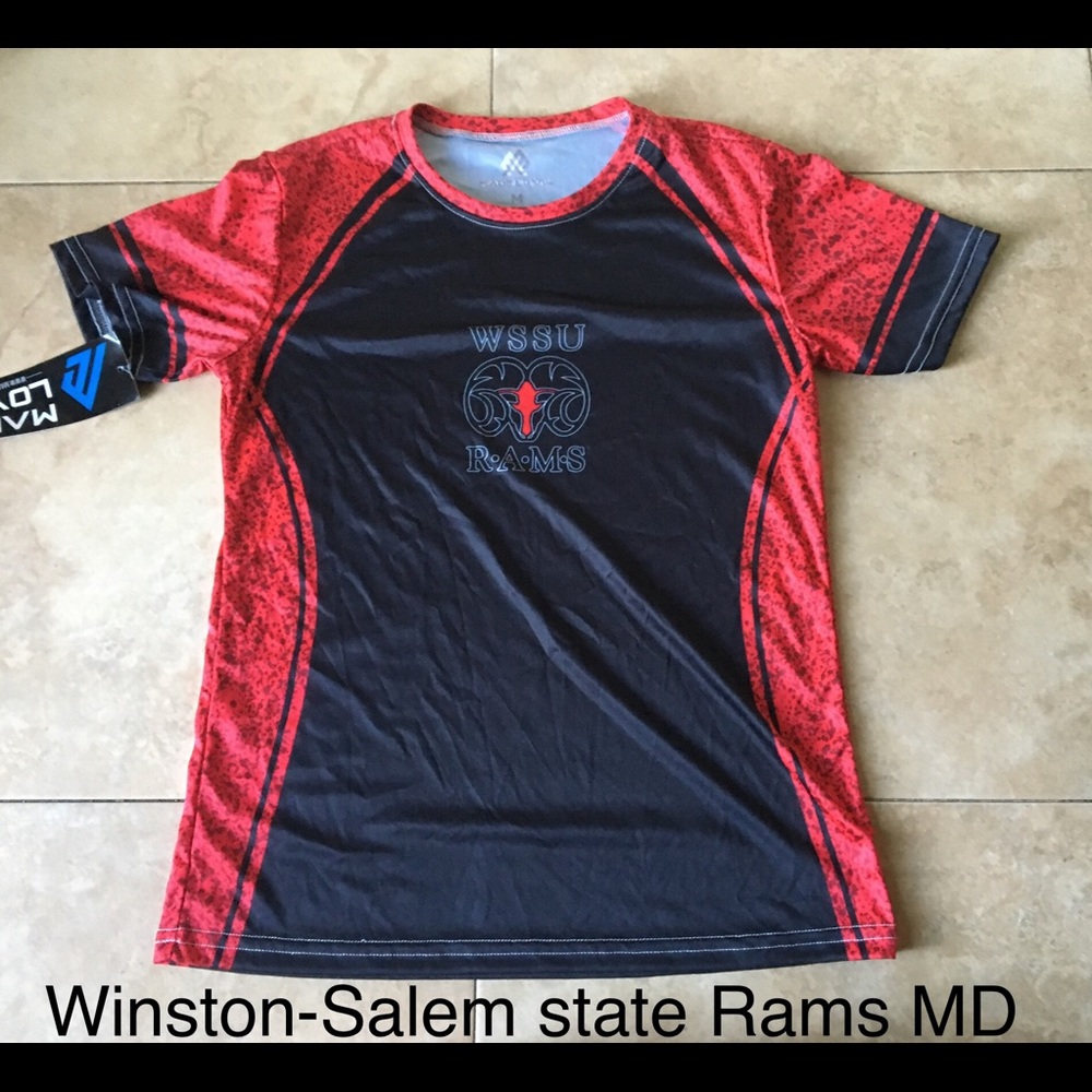 Winston Salem Rams Short sleeve Shirt MD